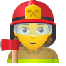 🧑‍🚒 Firefighter Emoji on Icons8