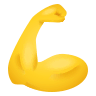 💪 Flexed Biceps Emoji on Icons8