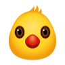 Front-Facing Baby Chick on Icons8