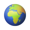 Globe Showing Europe-Africa on Icons8