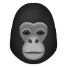 🦍 Gorilla Emoji on Icons8