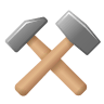 Hammer and Pick on Icons8