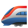 🚄 High-Speed Train Emoji on Icons8