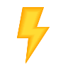 ⚡ High Voltage Emoji on Icons8