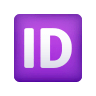 🆔 ID Button Emoji on Icons8