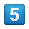 5️⃣ Keycap: 5 Emoji on Icons8