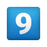 9️⃣ Keycap: 9 Emoji on Icons8