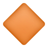 Large Orange Diamond on Icons8