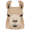 🦙 Llama Emoji on Icons8