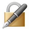 Locked With Pen on Icons8