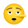 🤥 Lying Face Emoji on Icons8