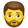 🧔‍♂️ Man: Beard Emoji on Icons8