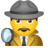 🕵️‍♂️ Man Detective Emoji on Icons8