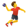 Man Playing Handball on Icons8