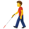 Man With White Cane on Icons8