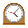 🕰️ Mantelpiece Clock Emoji on Icons8