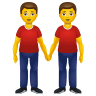 👬 Men Holding Hands Emoji on Icons8