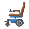 🦼 Motorized Wheelchair Emoji on Icons8