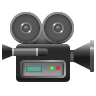 🎥 Movie Camera Emoji on Icons8