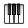 Musical Keyboard on Icons8