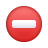 ⛔ No Entry Emoji on Icons8