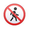 No Pedestrians on Icons8