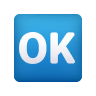 🆗 OK Button Emoji on Icons8