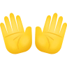 👐 Open Hands Emoji on Icons8