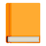 📙 Orange Book Emoji on Icons8