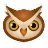 🦉 Owl Emoji on Icons8