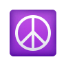 ☮️ Peace Symbol Emoji on Icons8