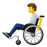 🧑‍🦽 Person In Manual Wheelchair Emoji on Icons8