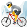 🚵 Person Mountain Biking Emoji on Icons8