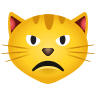 😾 Pouting Cat Emoji on Icons8