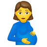 🤰 Pregnant Woman Emoji on Icons8