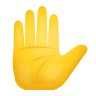 ✋ Raised Hand Emoji on Icons8