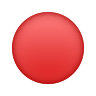 🔴 Red Circle Emoji on Icons8
