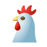 Rooster on Icons8