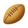 🏉 Rugby Football Emoji on Icons8