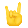 🤘 Sign of the Horns Emoji on Icons8