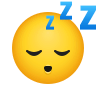 😴 Sleeping Face Emoji on Icons8