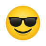 😎 Smiling Face With Sunglasses Emoji on Icons8