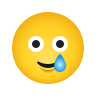 🥲 Smiling Face With Tear Emoji on Icons8