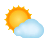 🌤️ Sun Behind Small Cloud Emoji on Icons8