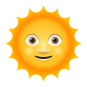 Sun With Face on Icons8