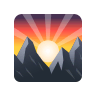 🌄 Sunrise Over Mountains Emoji on Icons8