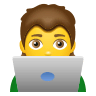 🧑‍💻 Technologist Emoji on Icons8