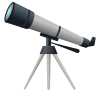 🔭 Telescope Emoji on Icons8