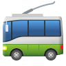 🚎 Trolleybus Emoji on Icons8