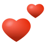 Two Hearts on Icons8